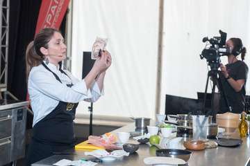 Las demostraciones culinarias formaron parte de la segunda jornada de la Feria Gran Canaria Me Gusta (Foto TA)